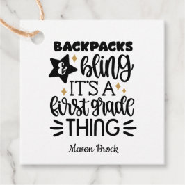 Funny personlig i första klass gåvor etiketter