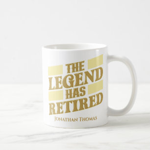 Funny Personlig Legend Pension Kaffemugg