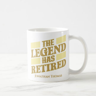 Funny Personlig Legend Pension Kaffemugg