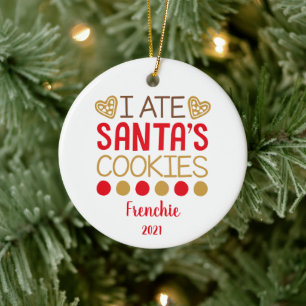 Funny Personlig Pet Hund Puppy Photo Julgransprydnad Keramik