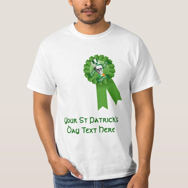Funny personlig Pog Mo thoin St patricks day Tee (Framsida)