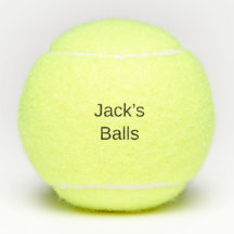 Funny Personlig Tennis Bollar