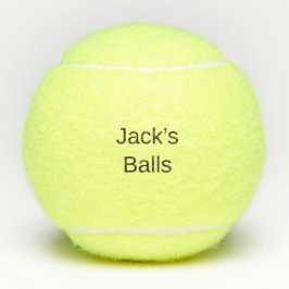 Funny Personlig Tennis Bollar