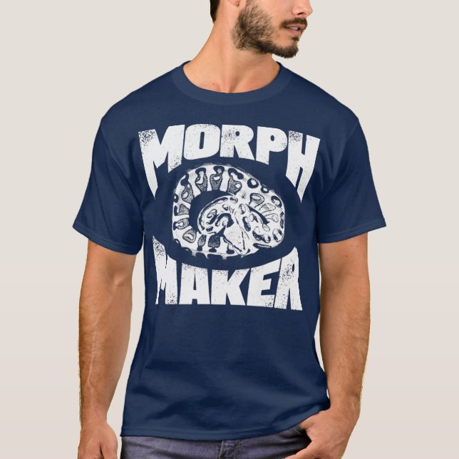 Funny Pet Kärlek Boll    PythonSnake Breeders Gift T Shirt (Framsida)