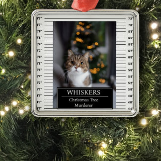 Funny Pet Mugg Shot Julgransprydnad Metall