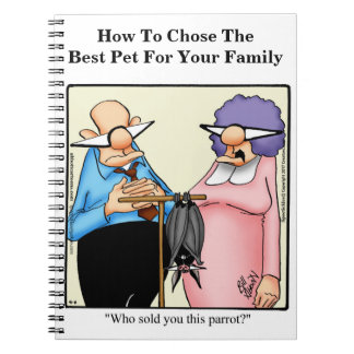 Funny Pet Owner Humor bärbar dator Anteckningsbok