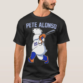 Funny Pete Alonso spelar baskeball Kärlek Team Cha T Shirt