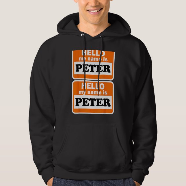 Funny Peter Tshirt Matching Couple Pumpkin E Hoodie (Framsida)