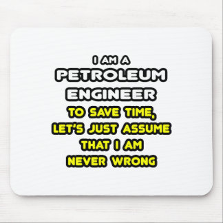 Funny Petroleum Ingenjör T-Shirts och Gifts Musmatta