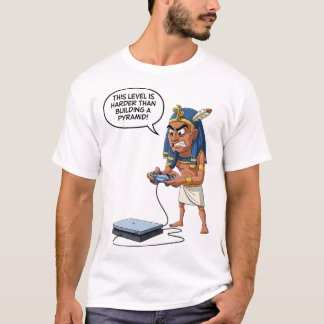 Funny Pharaoh Gamer T Shirt