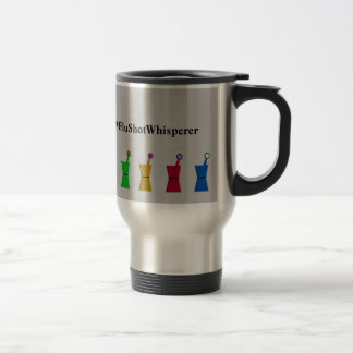 Funny Pharmacist Flu Shot Whisperer Grått Resemugg