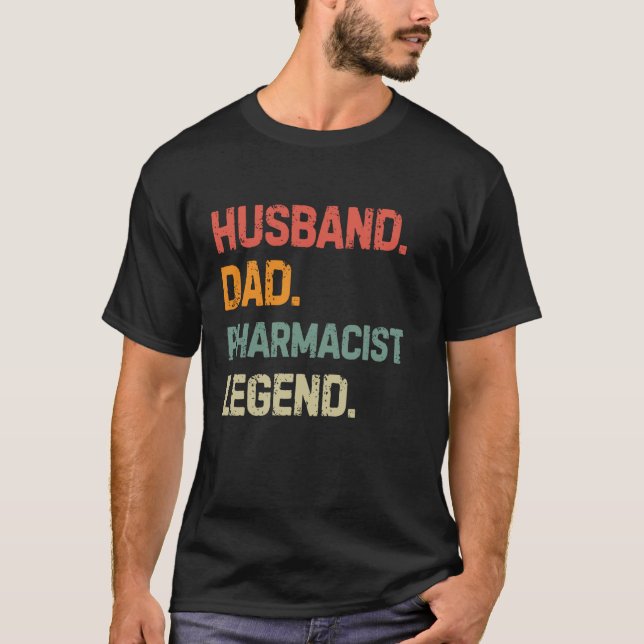 Funny Pharmacist Make Pappa Pharmacist Legend Tjoc T Shirt (Framsida)