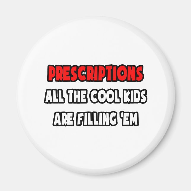 Funny Pharmacist Shirts and Gifts Magnet (Framsidan)