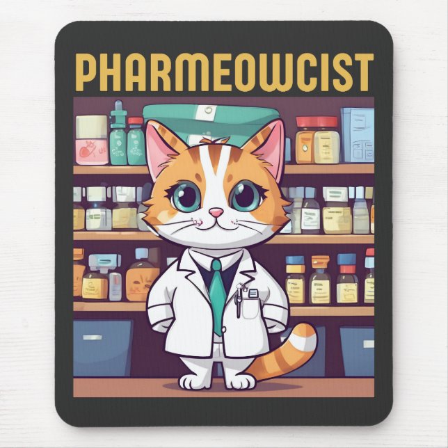 Funny Pharmacy Cat Musmatta (Framsidan)