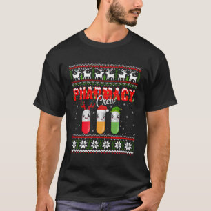 Funny Pharmacy Crew Funny Pills God jul Ug T Shirt