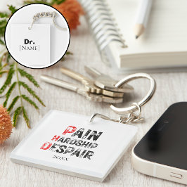 Funny PhD Graduation Pain Hardship Despair Quote