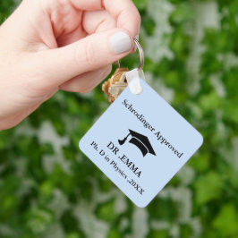 Funny PhD Keychain Field Specific Nyckelring