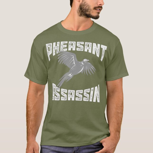 Funny Pheasant Hunter Underbar Sarcastic Hunter T Shirt (Framsida)