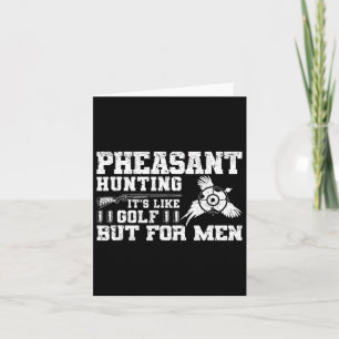Funny Pheasant Hunting Kort