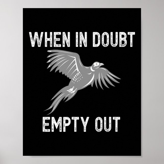 Funny Pheasant Hunting - Underbar Sarcastic Hunter Poster (Framsidan)