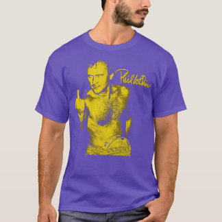 Funny Phil Collins Fläkt Art Gult Guld T Shirt