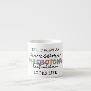 Funny Phlebotomy Technician fantastisk PBT Espressomugg