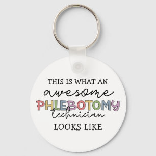 Funny Phlebotomy Technician fantastisk PBT Nyckelring