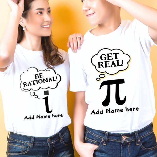 Funny Pi day- i imaginary unit T Shirt (Skapare uppladdad)