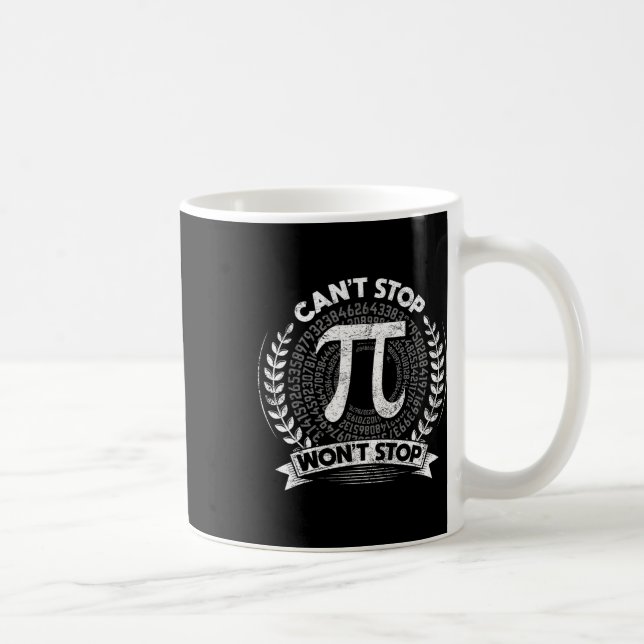 Funny Pi Day Math Geek Science Celebrate Pi Day Kaffemugg (Höger)