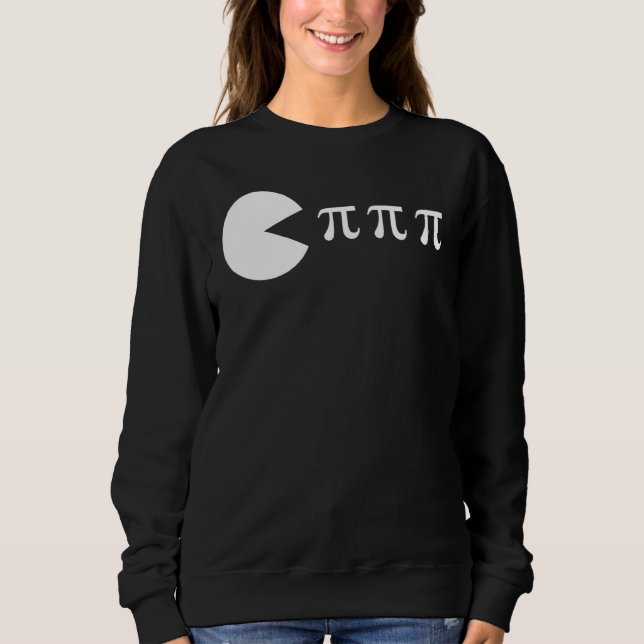 Funny Pi Day Math Science Ate Pi Symbol T Shirt (Framsida)