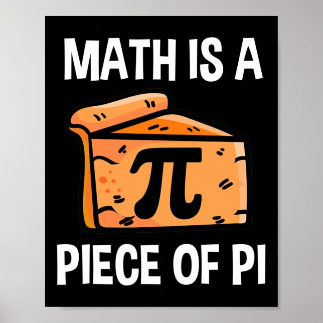Funny Pi Day Shirts5 Poster (Framsidan)