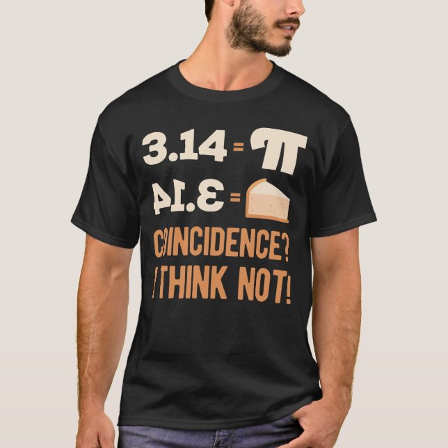 Funny Pi Day T Shirt (Framsida)