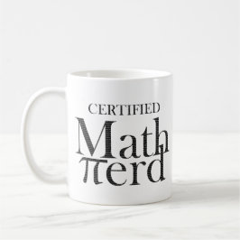 Funny Pi Symbol Math Nerd Geek STEM Teacher Kaffemugg