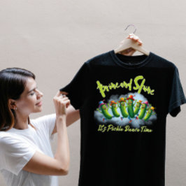 Funny Pickle Dance Party Time T Shirt