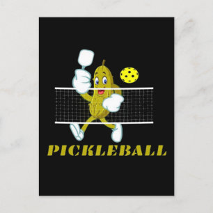 Funny Pickle-uppspelningspickleball Helg Vykort