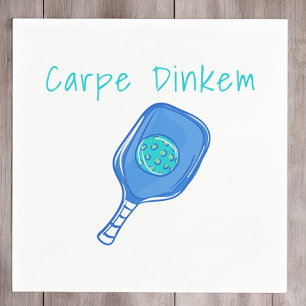 Funny Pickleball Carpe Dinkem Humor Pappersservett