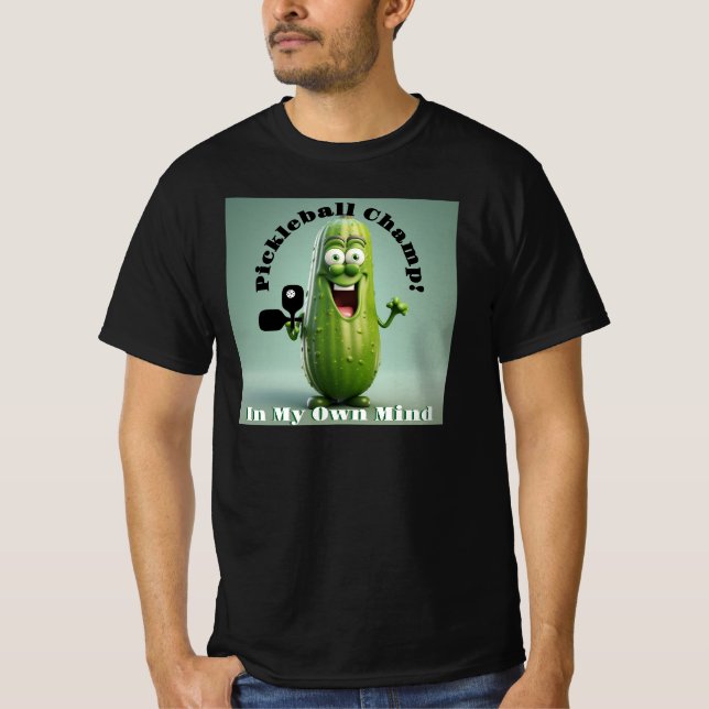 Funny Pickleball Champ T-Shirt (Framsida)
