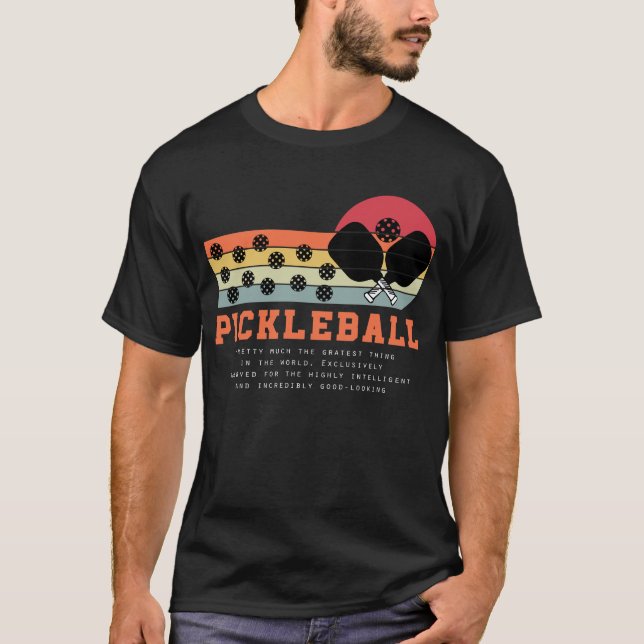 Funny Pickleball Definition, Pickle Boll-lag T Shirt (Framsida)