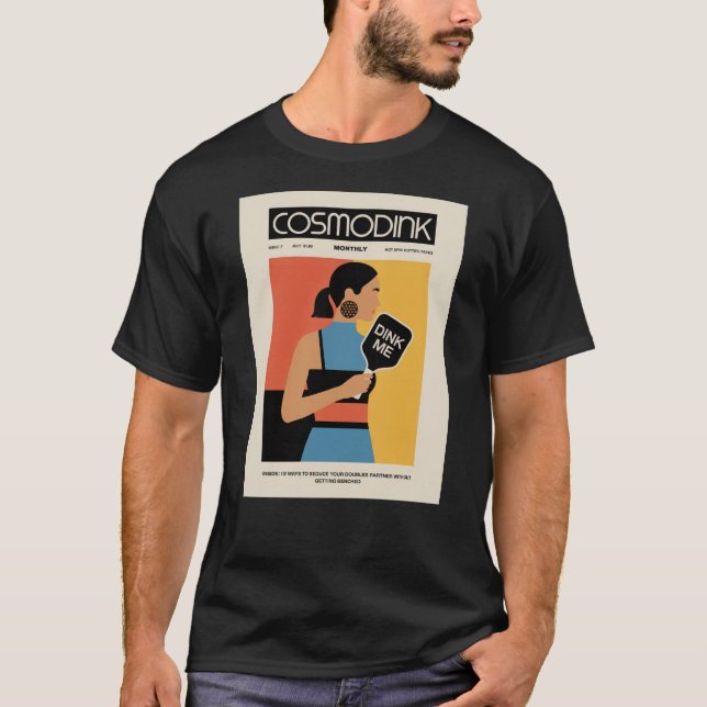 Funny Pickleball Dink Me Hot Spin Poster T Shirt (Framsida)