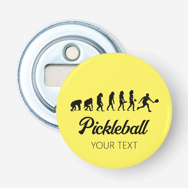Funny Pickleball Evolution-Personlig Flasköppnare (Framsidan)