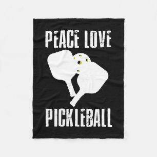 Funny Pickleball Fleecefilt