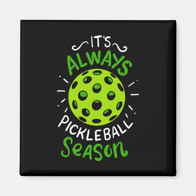 Funny Pickleball Gifts Magnet (Framsidan)