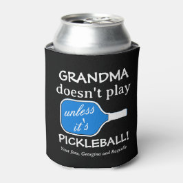 Funny Pickleball Humor Roligt Grandma Cute Typogra