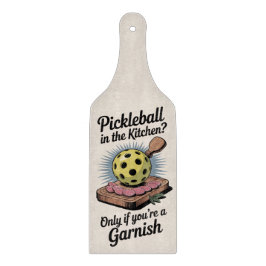 Funny Pickleball In The Kitchen Garnish