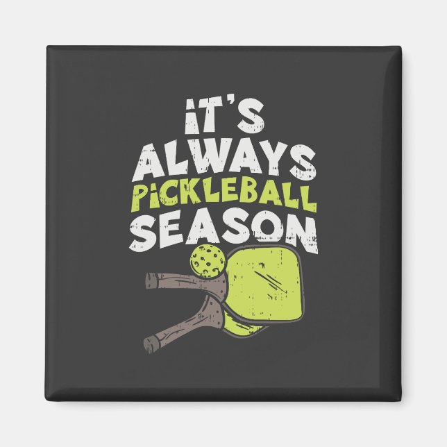 Funny Pickleball Magnet (Framsidan)