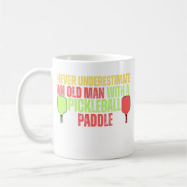 Funny Pickleball Mens Tshirts | Pickleball Kaffemugg