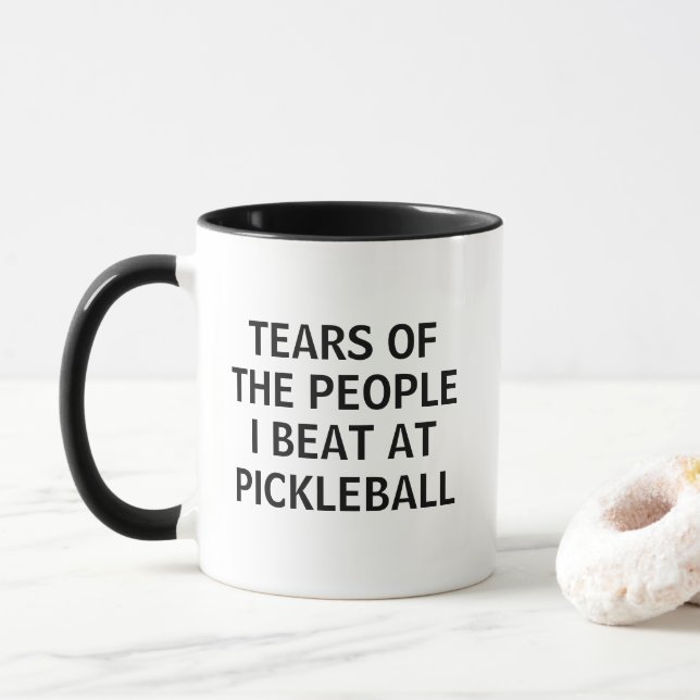 Funny Pickleball Mugg (Med munk)