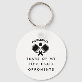 Funny Pickleball Nyckelring