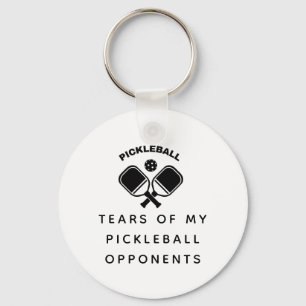 Funny Pickleball Nyckelring