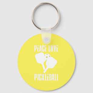 Funny Pickleball Nyckelring